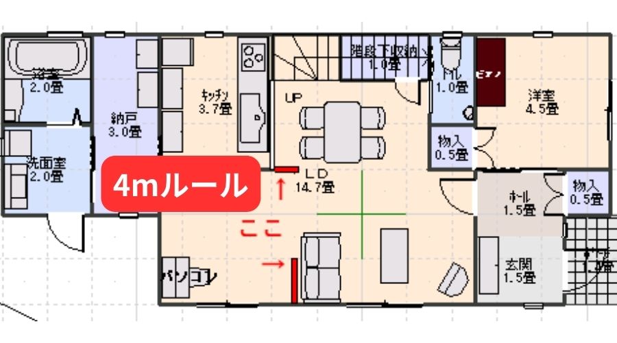 タマホームの間取りルール