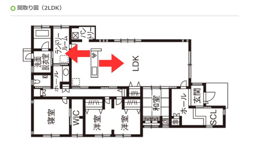 タマホーム間取り図